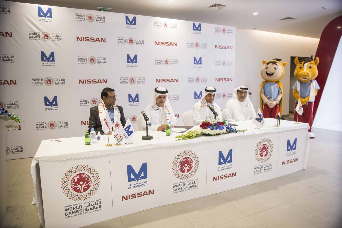 Al Masaood to supply 300 Nissan cars for Special Olympics World Games 2019 logistics